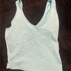 Hollister Sky Blue Ribbed Tank